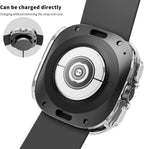 (4+4 Pack) Screen Protector Case for Samsung Galaxy Watch 7 Ultra 47Mm, Hard PC