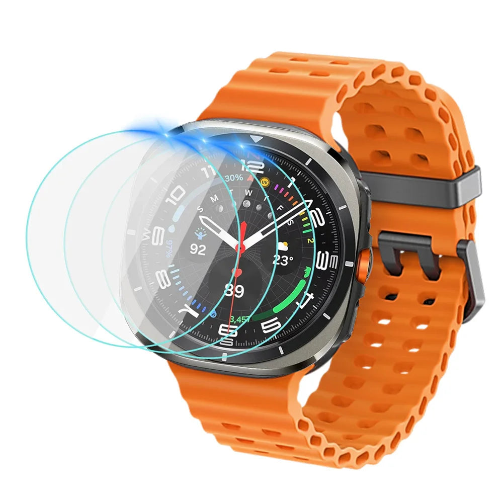Tempered Glass for Samsung Galaxy Watch Ultra 47Mm Accessories HD Clear Hydraulic Film Galaxy Watch 7 Ultra Screen Protector