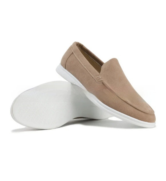 Men's Loafers Summer Casual Frost Flat Shoes Slip-on Driving Shoes