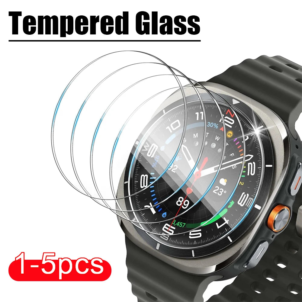 Tempered Glass for Samsung Galaxy Watch Ultra 47Mm Accessories HD Clear Hydraulic Film Galaxy Watch 7 Ultra Screen Protector