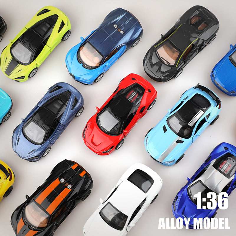 Sports Car Series Alloy Car Model Children's Toy Car