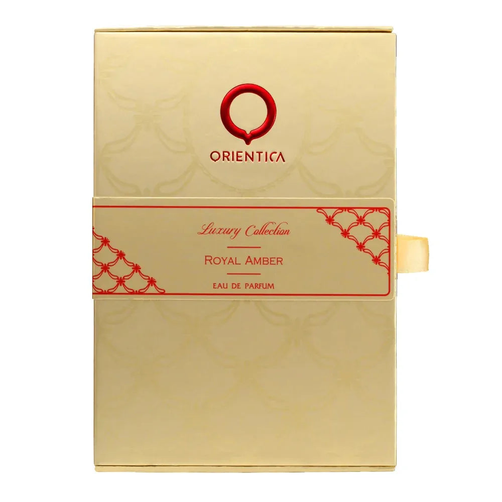 Orientica Royal Amber EDP 2.7oz – Amber Vanilla Woody Long-Lasting Unisex Perfume, Christmas & Holiday Luxury Gift