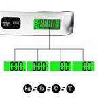 10g-50kg Portable Scale Digital LCD Display Electronic Luggage Hanging Suitcase Travel Weighs Baggage Bag Weight Balance Tools