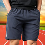 Men's Shorts Summer Football Soccer Sports Short Pants Breathable Drawstring Quick Dry Running Sports Shorts Men Jogging Bottom