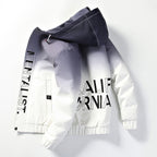 Thin Gradient Coat For Men Fashion Clothes