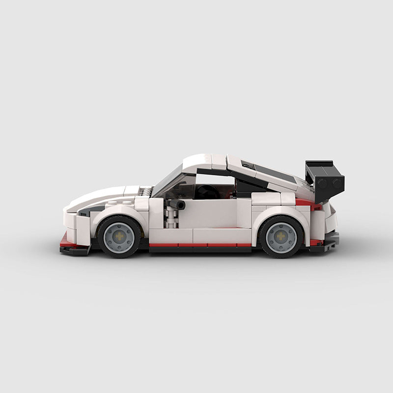 Small Particles 350Z Racing Sports Car MOC Puzzle Assembly