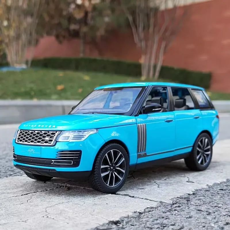 1/32 Range Rover Sports SUV Alloy Car Model Diecasts Metal Off-road Vehicles Car Model Simulation Sound and Light Kids Toy Gifts