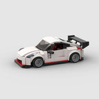 Small Particles 350Z Racing Sports Car MOC Puzzle Assembly
