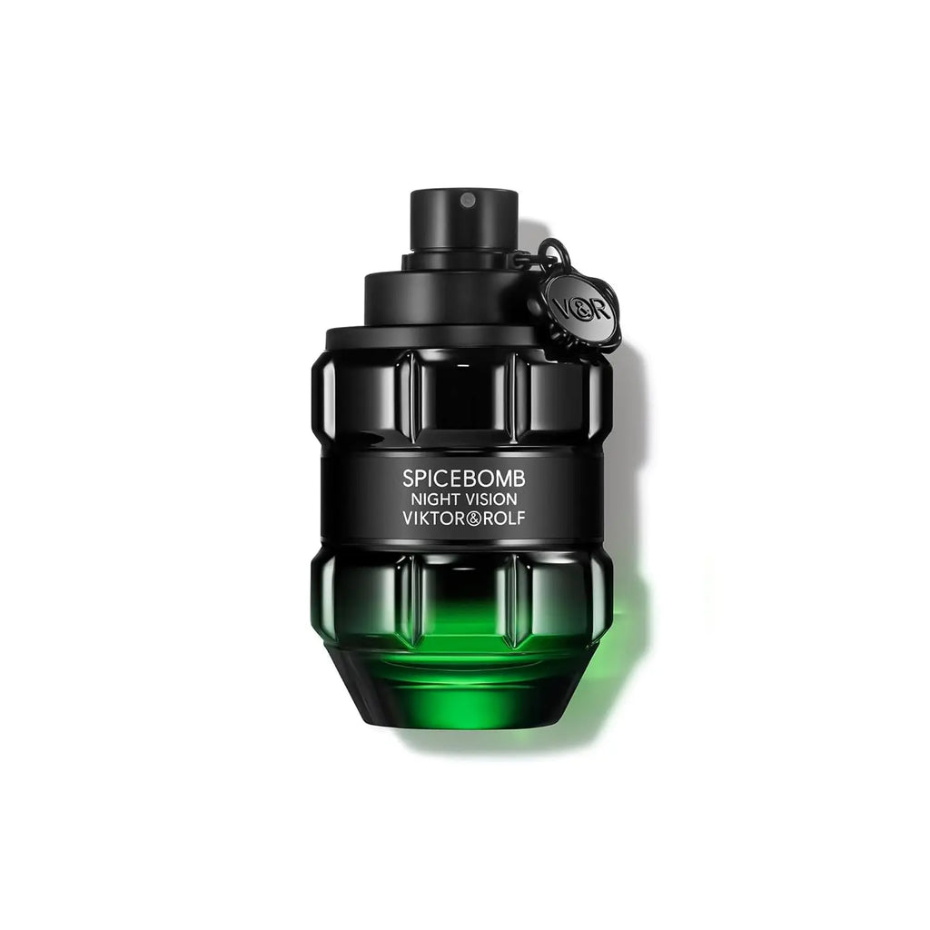 Viktor&Rolf Spicebomb Nightvision Eau de Toilette for Men | Warm Spicy Fragrance with Bergamot & Black Notes