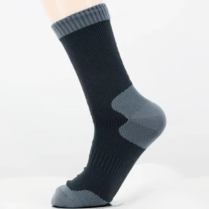 Waterproof Socks Breathable Outdoor Waterproof Hiking Wading Camping Winter Skiing Sock Riding Snow Warm Waterproof Socks