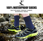 Waterproof Socks, Unisex Hiking Wading Trail Running Kayaking Crew Socks