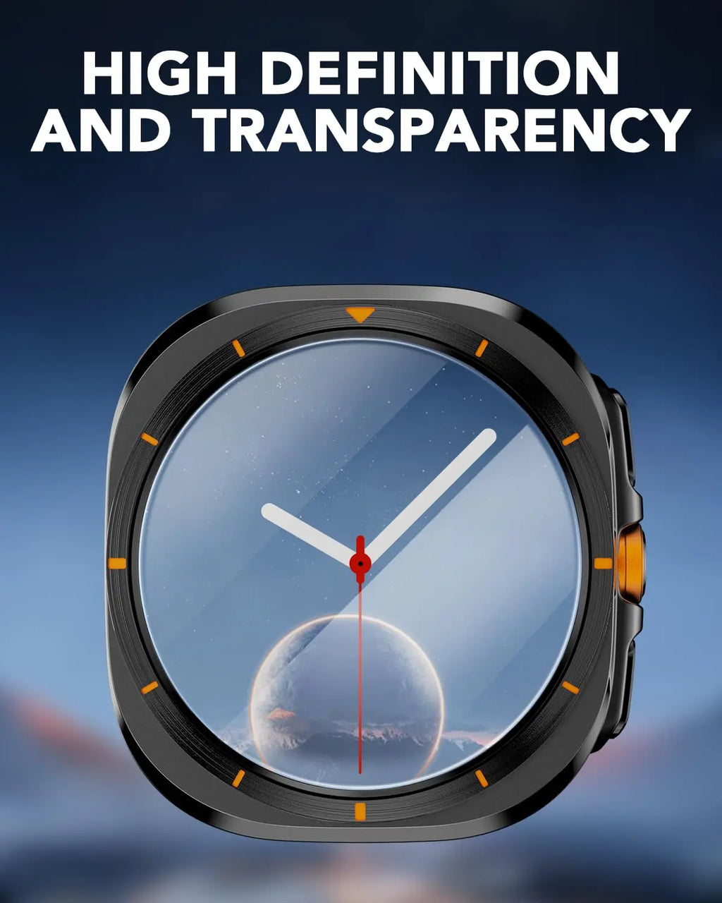 Tempered Glass for Samsung Galaxy Watch Ultra 47Mm Accessories HD Clear Hydraulic Film Galaxy Watch 7 Ultra Screen Protector