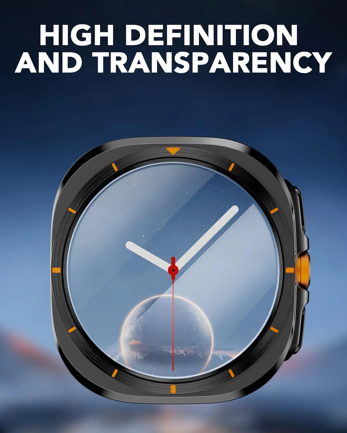 Tempered Glass for Samsung Galaxy Watch Ultra 47Mm Accessories HD Clear Hydraulic Film Galaxy Watch 7 Ultra Screen Protector