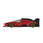 MOC Building Blocks 136251 Ferrari 499p Red Sports Car
