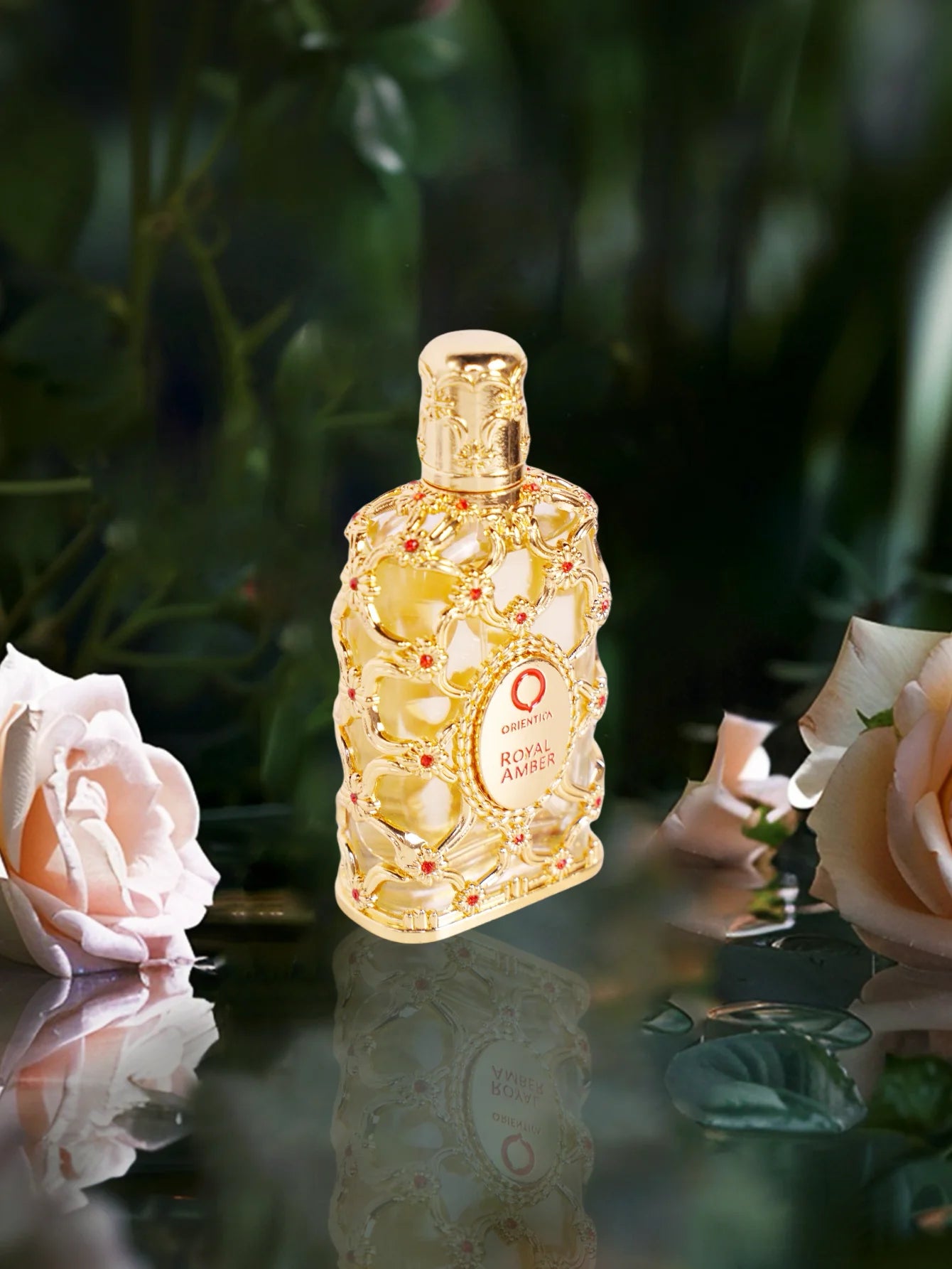 Orientica Royal Amber EDP 2.7oz – Amber Vanilla Woody Long-Lasting Unisex Perfume, Christmas & Holiday Luxury Gift