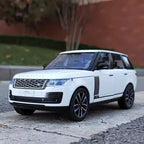 1/32 Range Rover Sports SUV Alloy Car Model Diecasts Metal Off-road Vehicles Car Model Simulation Sound and Light Kids Toy Gifts