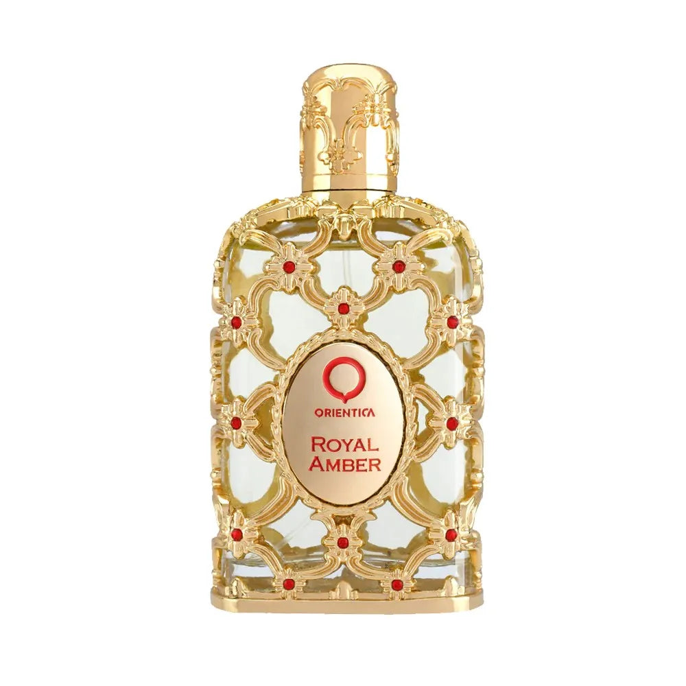 Orientica Royal Amber EDP 2.7oz – Amber Vanilla Woody Long-Lasting Unisex Perfume, Christmas & Holiday Luxury Gift