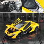 Alloy Sports Car Model Metal Racing Ornaments