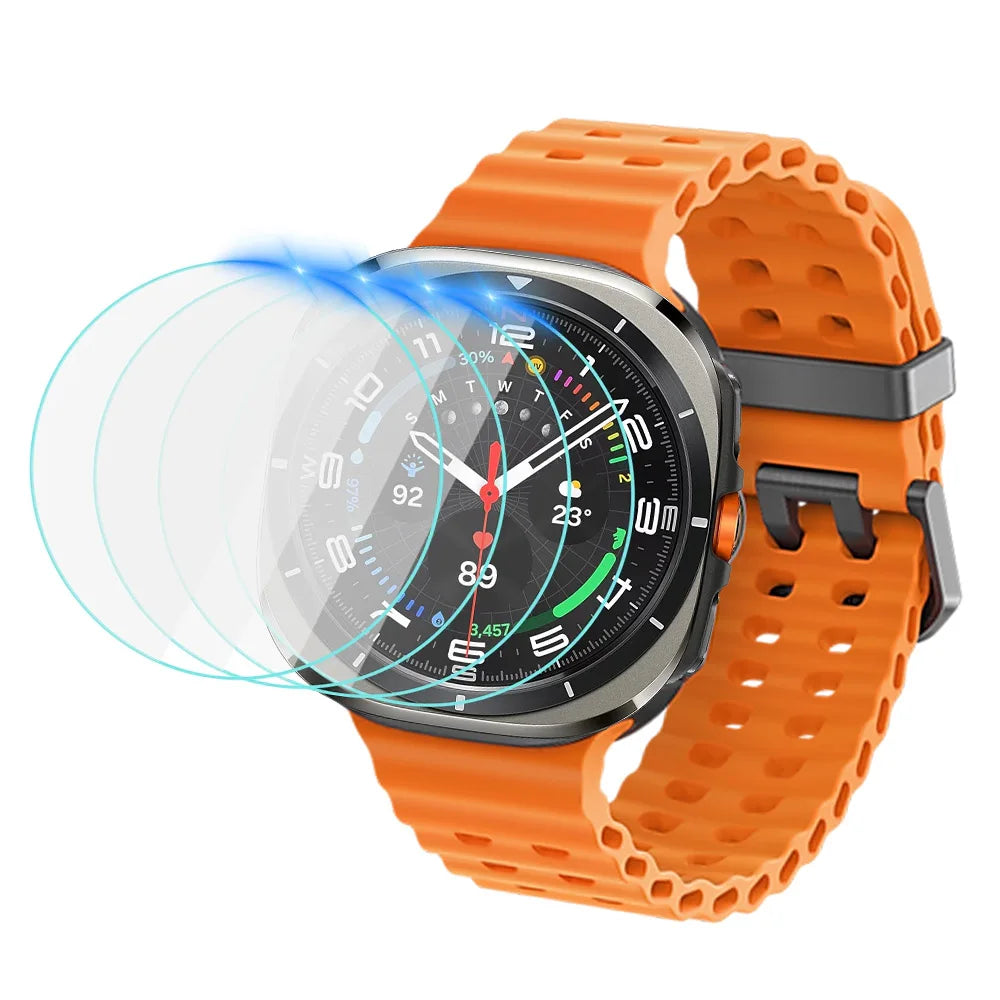 Tempered Glass for Samsung Galaxy Watch Ultra 47Mm Accessories HD Clear Hydraulic Film Galaxy Watch 7 Ultra Screen Protector