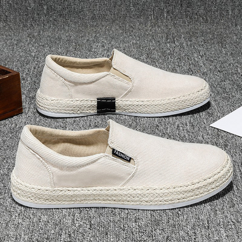 Breathable Casual Slip-on Men's Canvas Tide Shoes