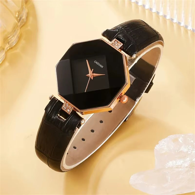 5Pcs Set Watches Set Luxury Rhinestone Women Fashion Elegant Wristwatch Quartz Watch for Girl Ladies Clock Relogio