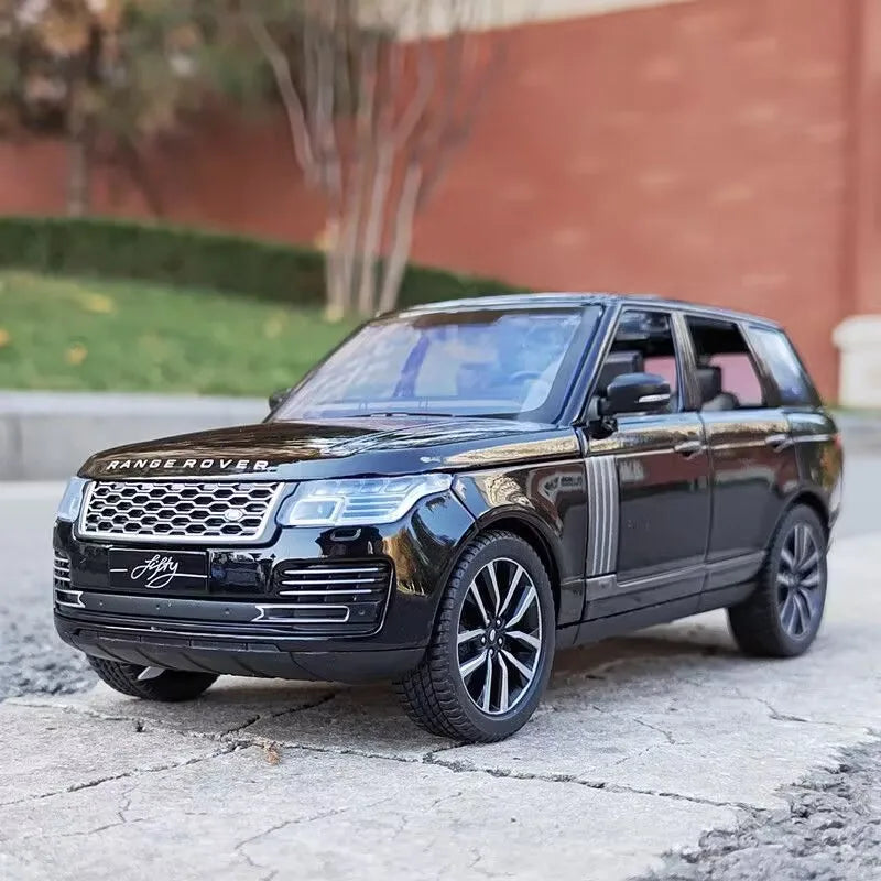 1/32 Range Rover Sports SUV Alloy Car Model Diecasts Metal Off-road Vehicles Car Model Simulation Sound and Light Kids Toy Gifts