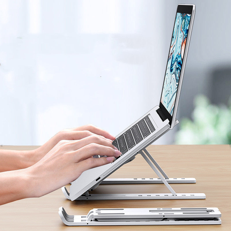 Desktop Riser With Cooling Function Lifting Portable Notebook Stand